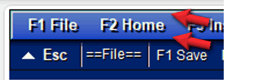 Main menu background gradient — top and bottom colour.