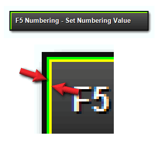 Inactive buttons — outside and inside border colour.