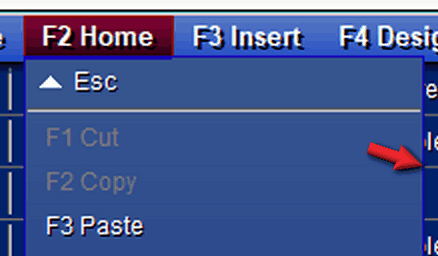 Border of the dropdown menu.