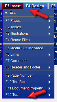 Active dropdown menu background gradient — top and bottom colour.