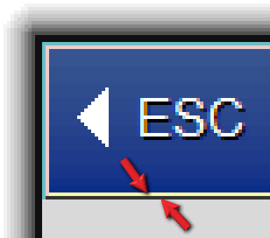 Dialogue box title bar bottom bar — colour 1 and 2.
